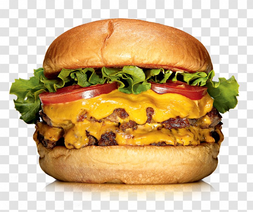 Hamburger Shake Shack New York City Cheeseburger Fast Food - Cart - Burger Transparent PNG