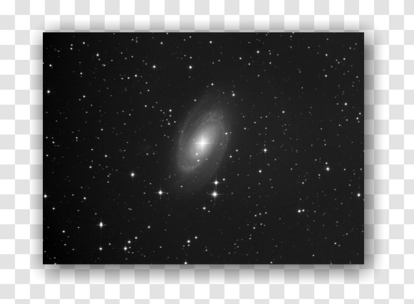 Astronomy Universe Astronomical Object Star Monochrome Photography - Computer - Spiral Galaxy Transparent PNG