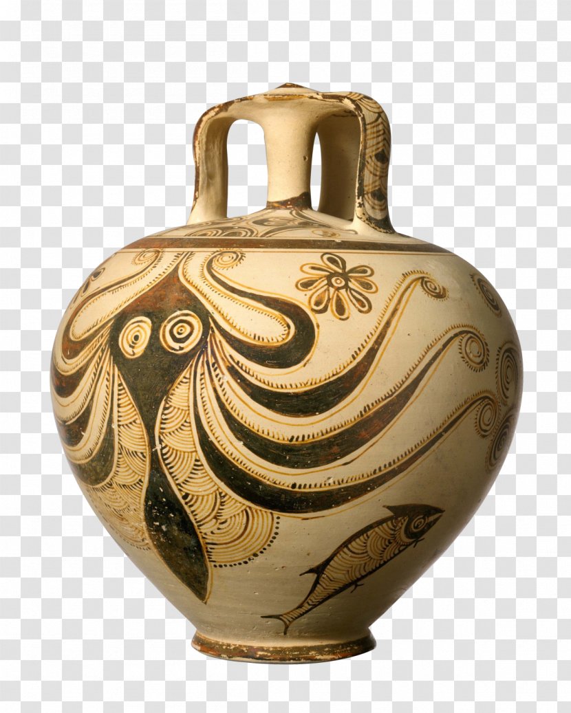 Metropolitan Museum Of Art Bronze Age Mycenae Ceramic Vase Transparent PNG