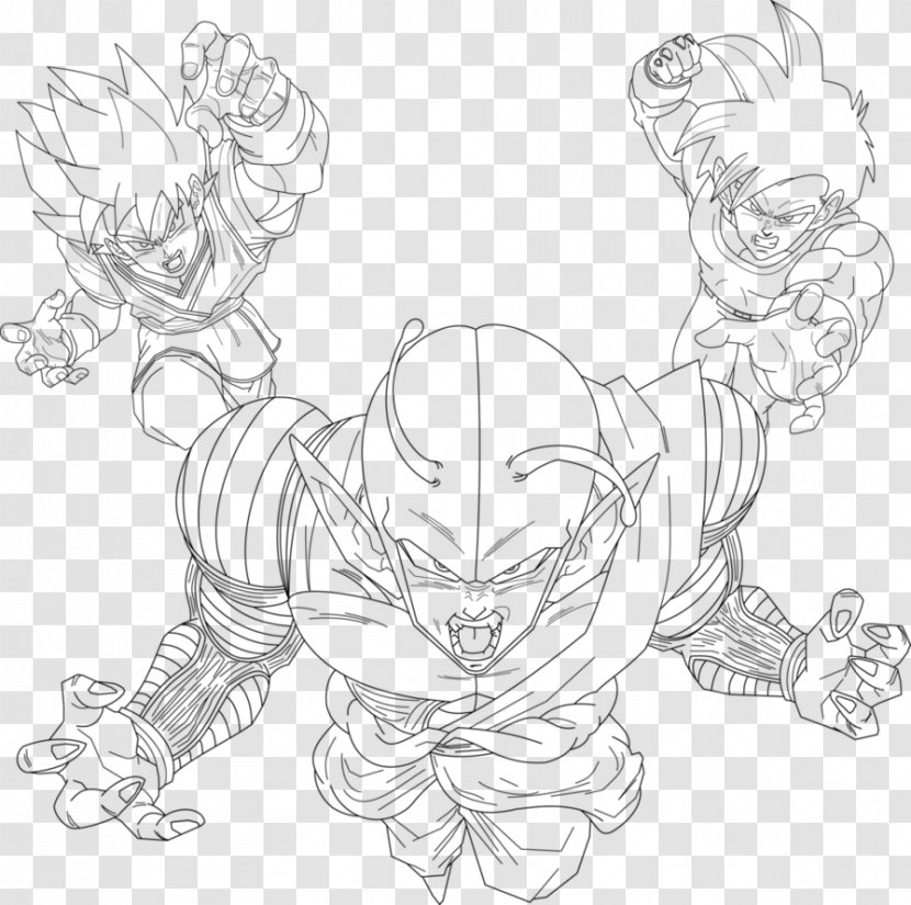 Line Art Digital Artist Sketch - Character - Shenron Vector Transparent PNG