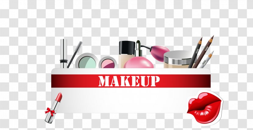 Cosmetics BB Cream - Moisturizer - Vector Color Makeup Platter Transparent PNG