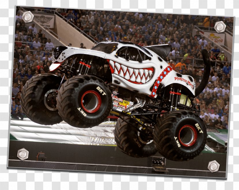 Monster Truck Dalmatian Dog Car Tire Rottweiler - Radiocontrolled Transparent PNG