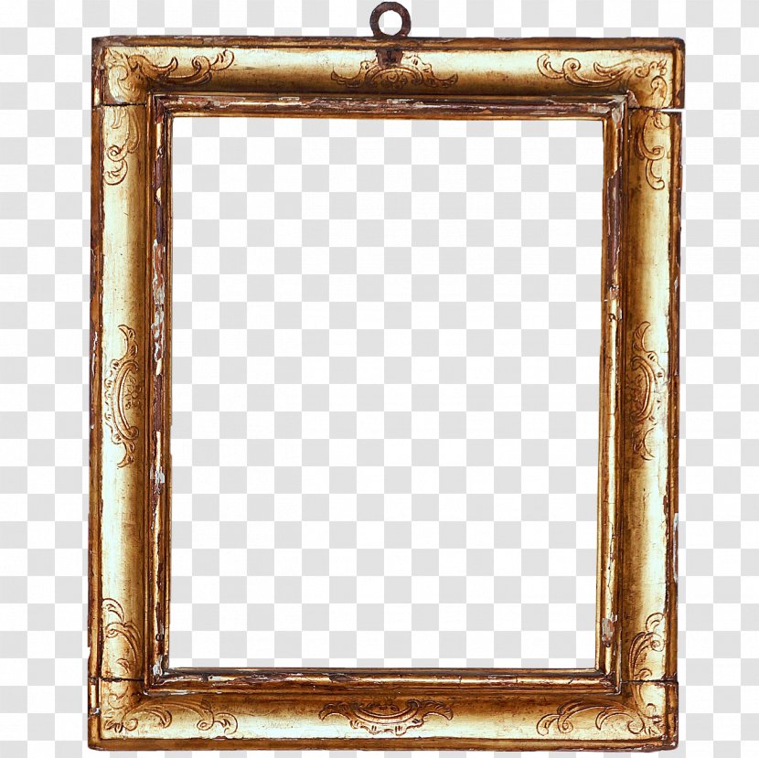 Picture Frames Mirror Gold Frame Furniture Image Transparent PNG