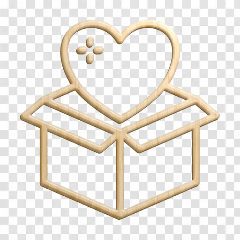 Donation Icon Gift Icon Charity Icon Transparent PNG