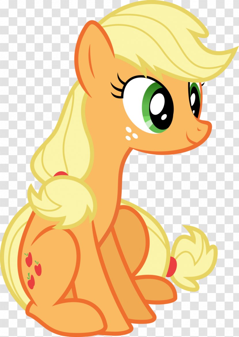 Applejack Pinkie Pie Pony Fluttershy Rainbow Dash - Vertebrate - My Little Transparent PNG