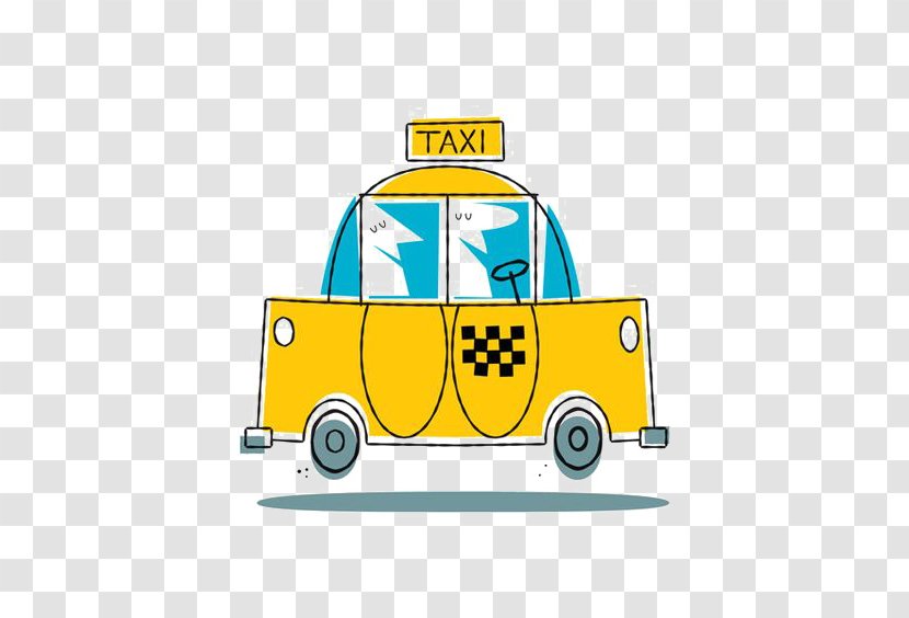 Taxi Drawing Illustration Transparent PNG