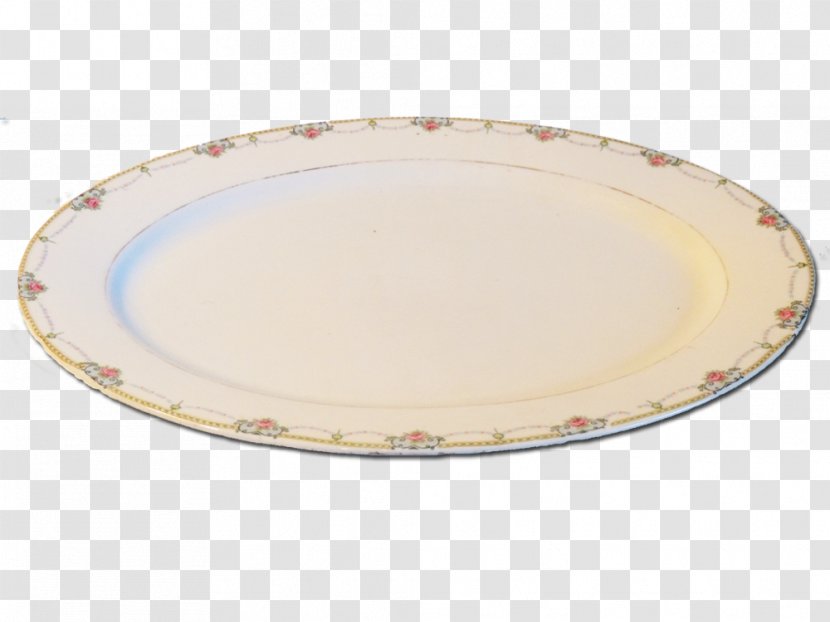 Ceramic Platter Plate Tableware Oval Transparent PNG