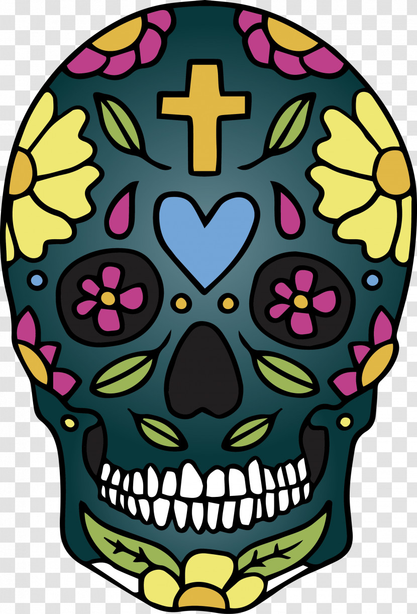 Skull Mexico Cinco De Mayo Transparent PNG