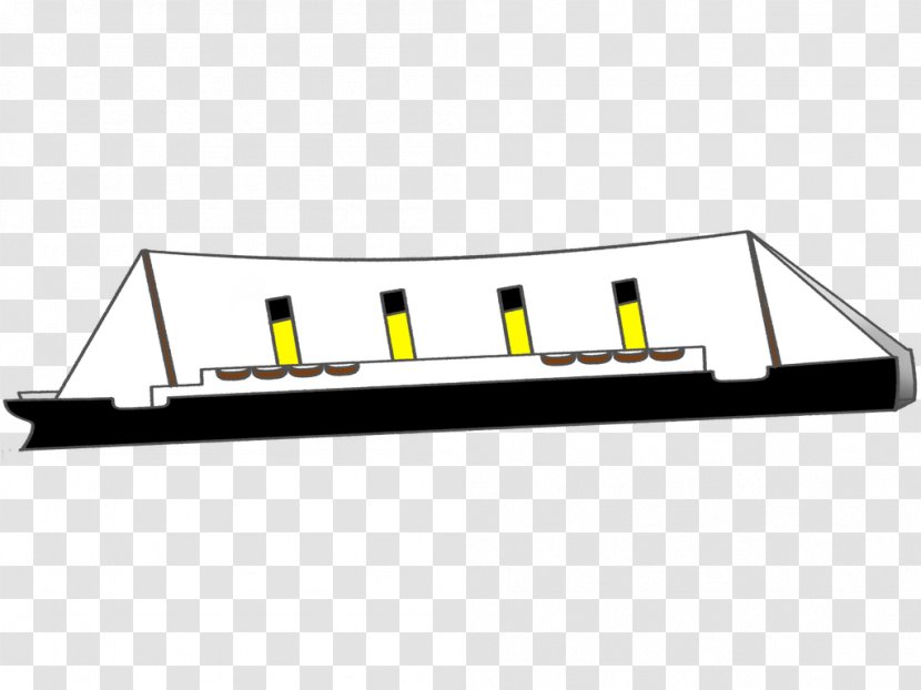 Paper Model Build Your Own Titanic RMS Drawing - Ship - Floating Transparent PNG