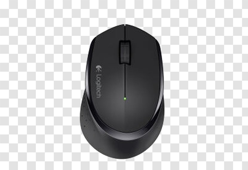 Computer Mouse Wireless Logitech Input Device - Technology - Black Transparent PNG