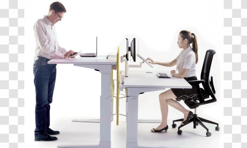 Standing Desk Table Sit-stand - Furniture Transparent PNG