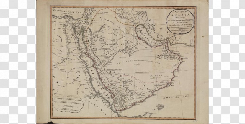 Arabian Peninsula Map Geographer English Translation Transparent PNG