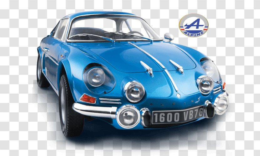 Car Alpine A110 Renault Scale Models - Model Transparent PNG