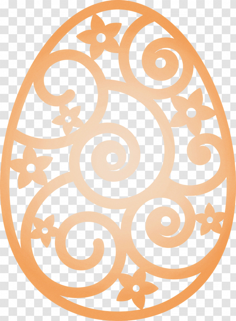 Easter Floral Egg Easter Day Transparent PNG