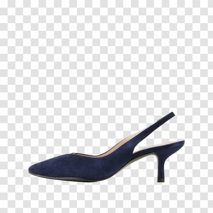 Product Design Heel Suede Sandal Shoe - Electric Blue Transparent PNG