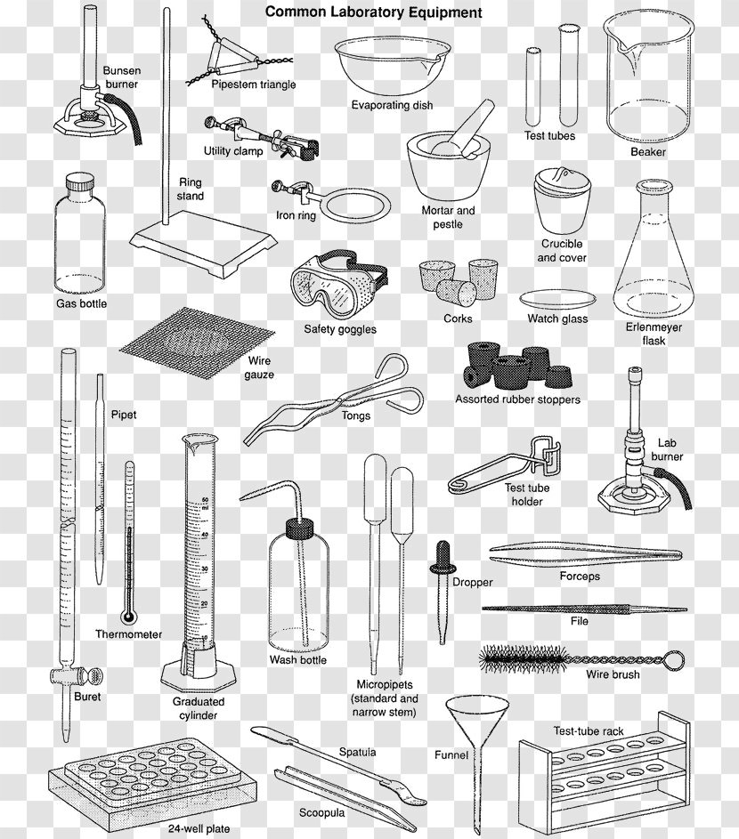 Laboratory Science Chemistry Echipament De Laborator Microscope Slides - Furniture Transparent PNG