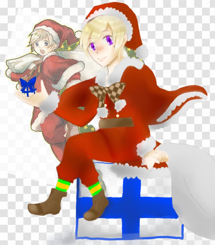 Santa Claus Christmas Ornament Finland Cartoon - Art Transparent PNG