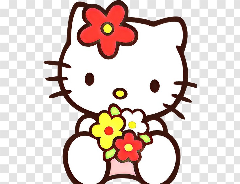 Hello Kitty Coloring Book Cat Page Image - Cartoon - Adventures Of Friends Transparent PNG