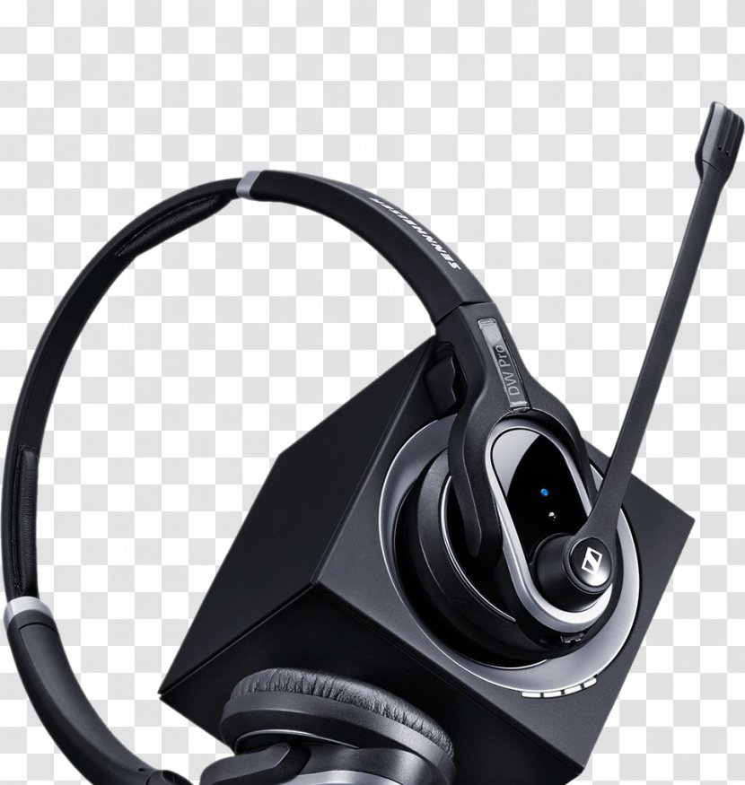 Microphone Sennheiser DW Pro 2 Headset Digital Enhanced Cordless Telecommunications Transparent PNG