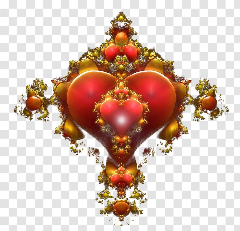 Light Bloom Heart - Christmas Ornament - Hearts Transparent PNG