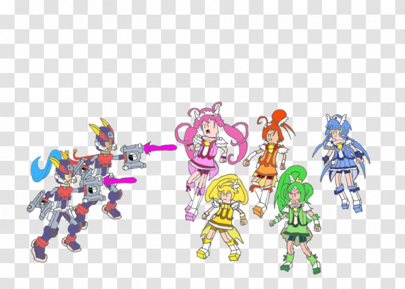 Miyuki Hoshizora Reika Aoki Nao Midorikawa Yayoi Kise Mega Man ZX Advent - Dokidoki Precure Transparent PNG