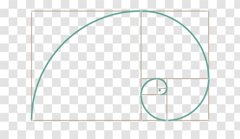 Fibonacci Number Golden Ratio Spiral T-shirt Geometry - Tshirt - 足球logo Transparent PNG