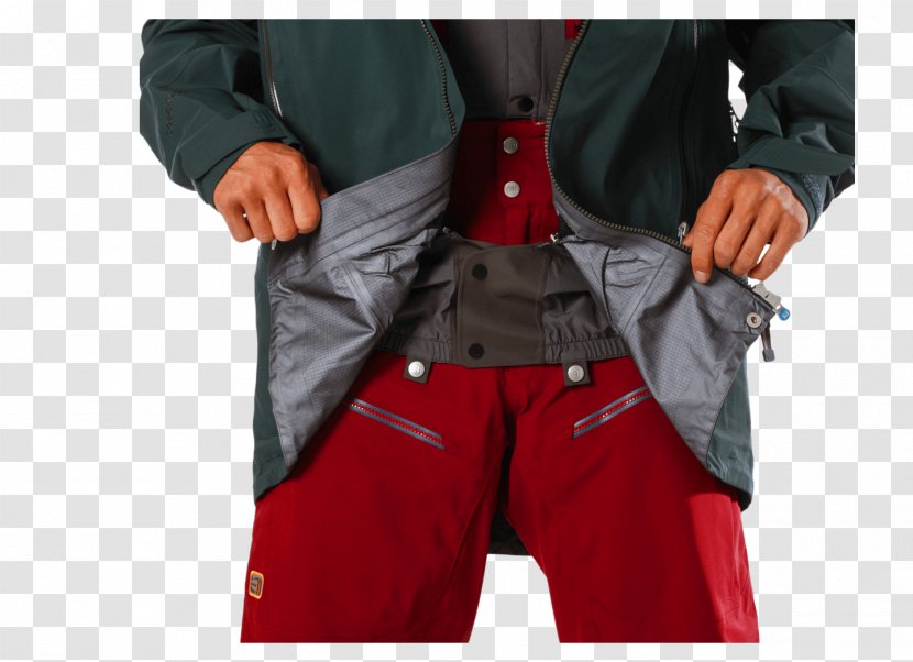 Outerwear Jacket Sleeve - Pocket Transparent PNG