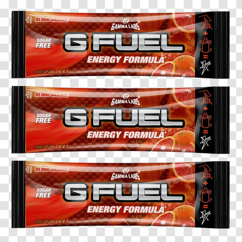 G-FUEL: Mission Gunship Gamma Enterprises, LLC. G FUEL Energy Formula North American O-47 - Flavor - Blood Orange Transparent PNG