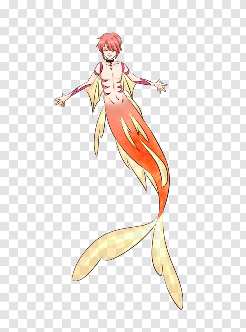 Fairy Cartoon Mermaid Joint - Watercolor Transparent PNG