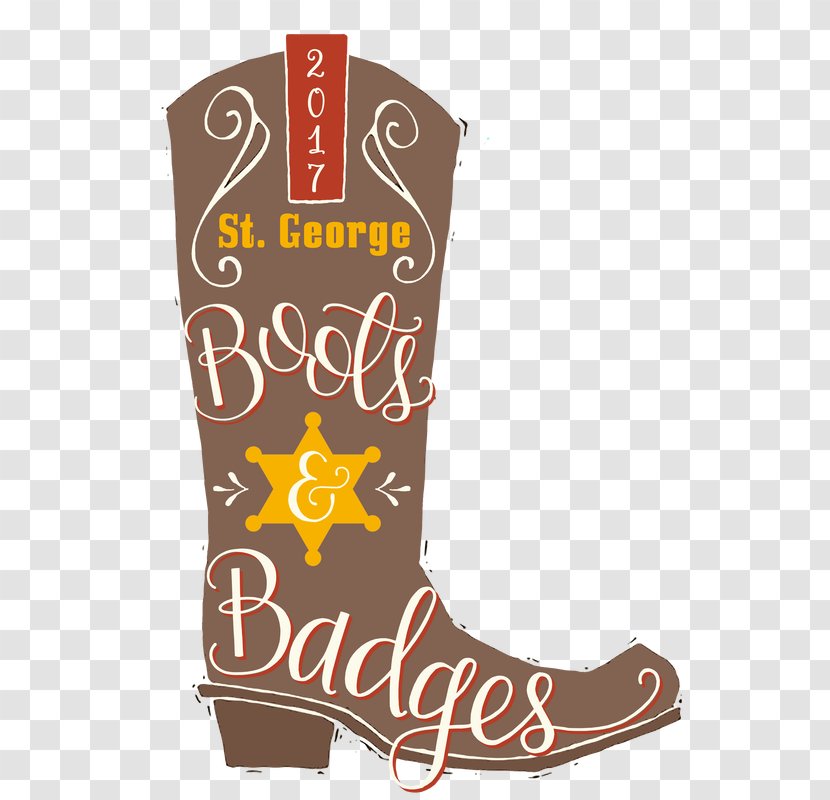 Cowboy Boot Logo Font - United States Marshals Service - Design Transparent PNG