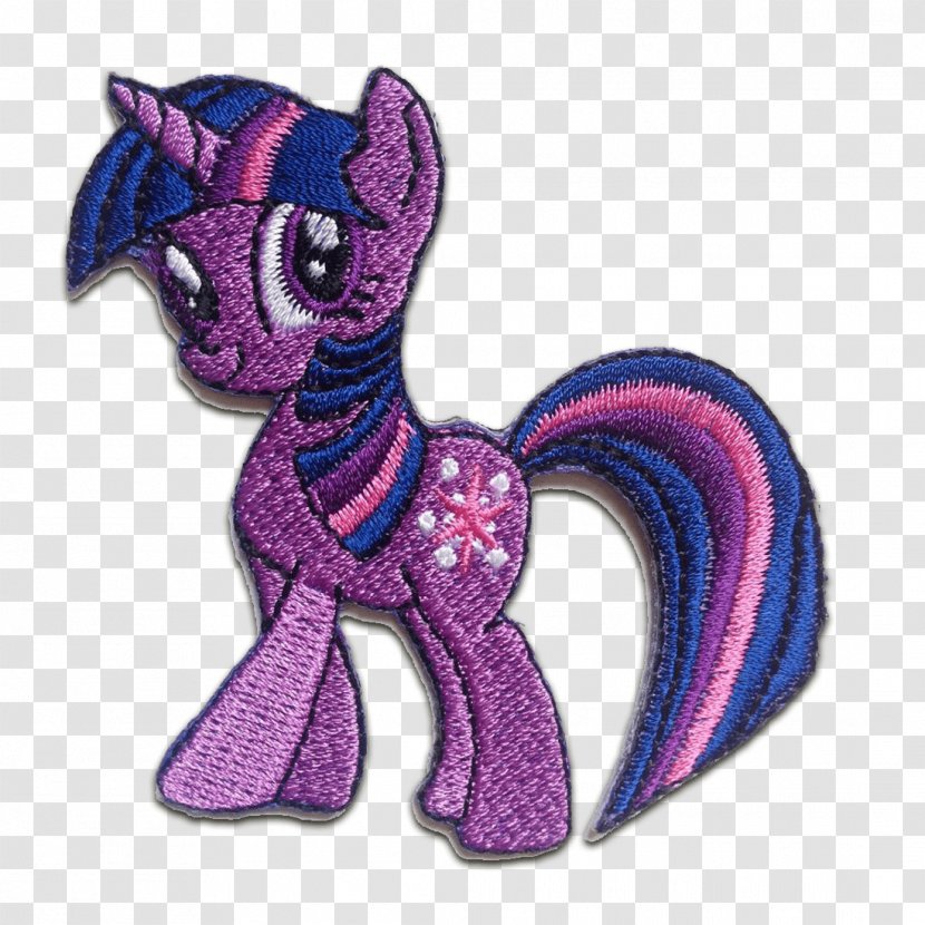 Magic Pony Horse Rainbow Dash Embroidered Patch Transparent PNG
