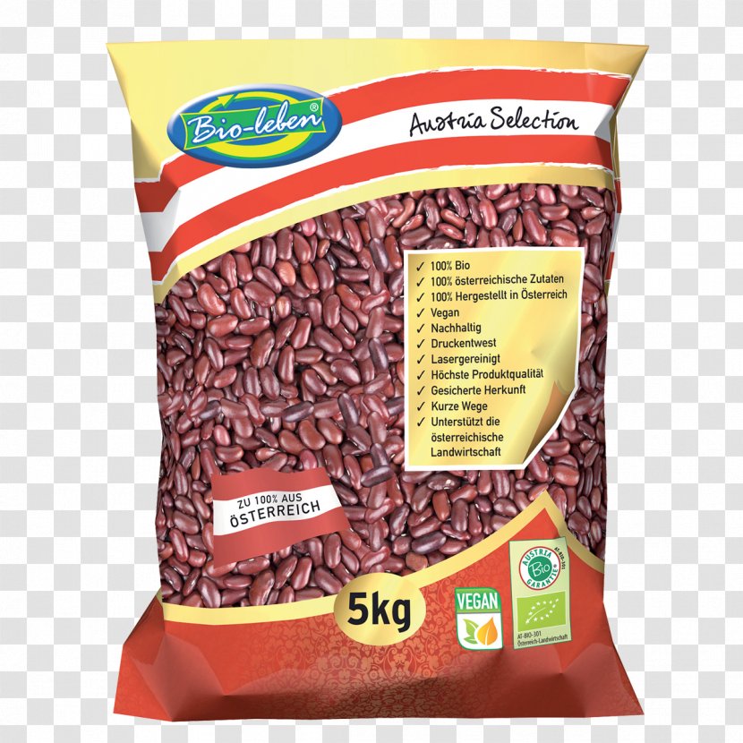 Organic Food Vegetarian Cuisine Ingredient Kidney Bean - Glutenfree Diet - Red Beans Transparent PNG