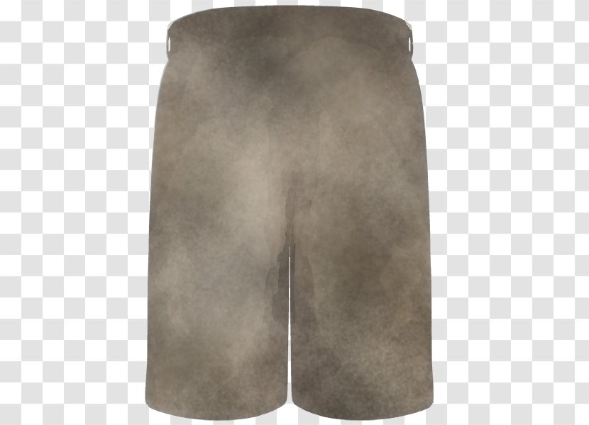 Clothing Grey Shorts Board Short Sportswear - Leather - Beige Transparent PNG