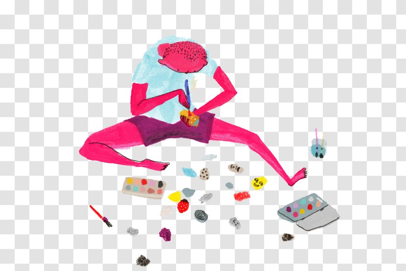 Drawing Painting Illustration - Cartoon Man Transparent PNG