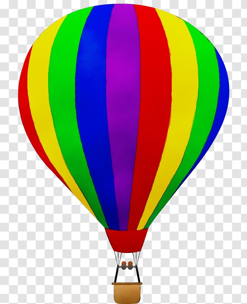 Hot Air Balloon Watercolor - Sports - Recreation Aerostat Transparent PNG