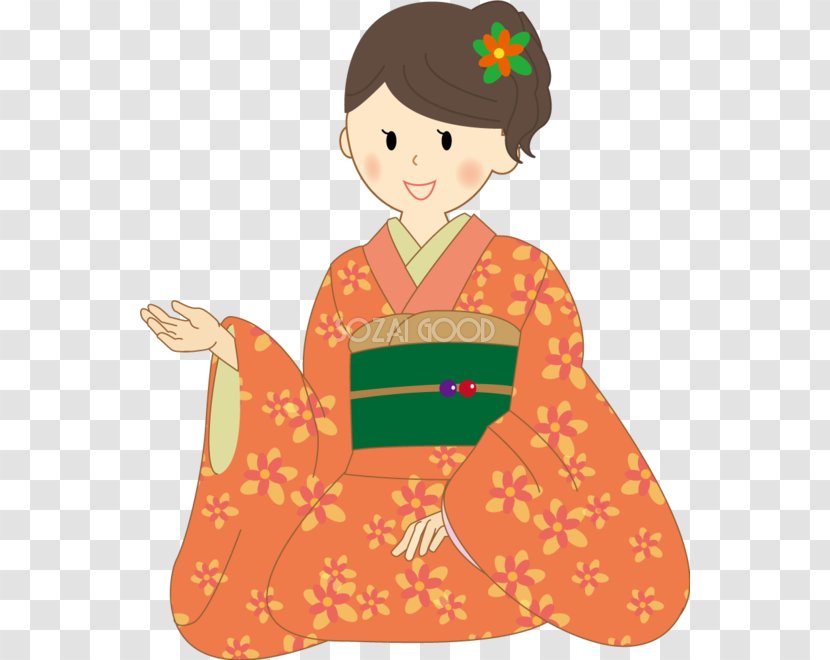 Kimono Woman Infertility Anovulatory Cycle - Clothing - Ai.zip Transparent PNG