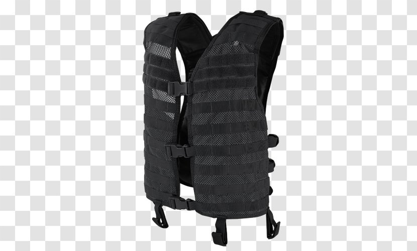 MOLLE Condor Mesh Hydration Vest Tactical Gilets Cyclone Plate Carrier - Soldier System - Nylon Transparent PNG