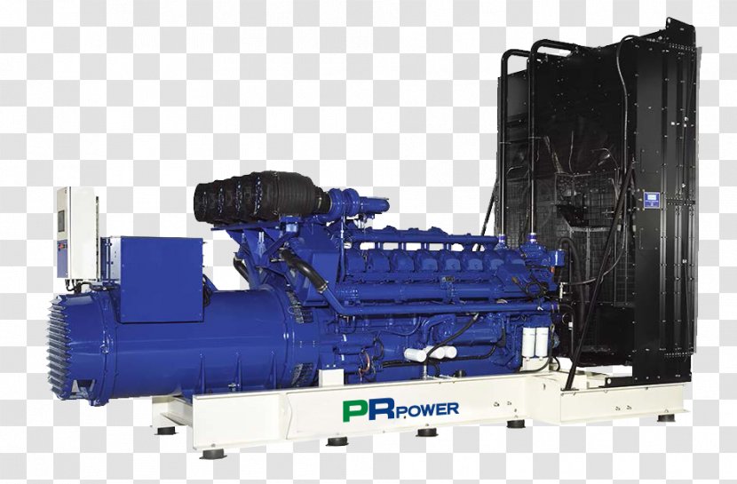 Diesel Generator Engine-generator Electric Caterpillar Inc. Engine - Configuration Transparent PNG