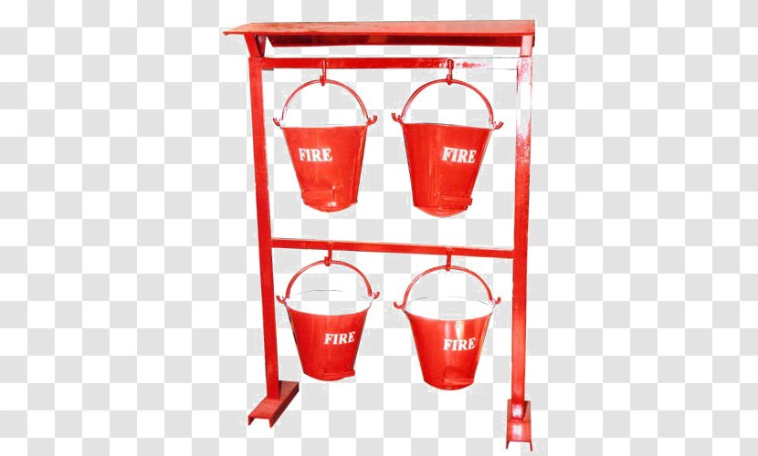 Fire Bucket Extinguishers Firefighting - Watercolor Transparent PNG