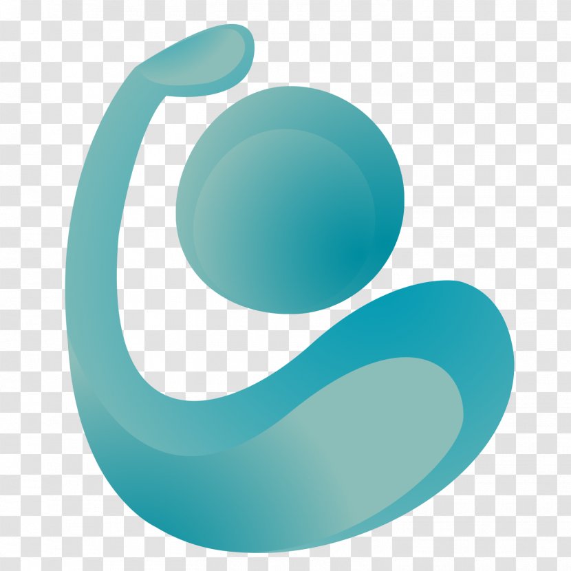 Logo Turquoise Font - Blue - Design Transparent PNG