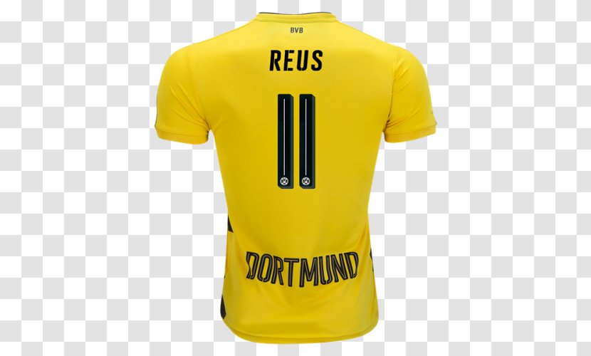 Borussia Dortmund 2017–18 Bundesliga Jersey Kit Football - Sports Fan Transparent PNG