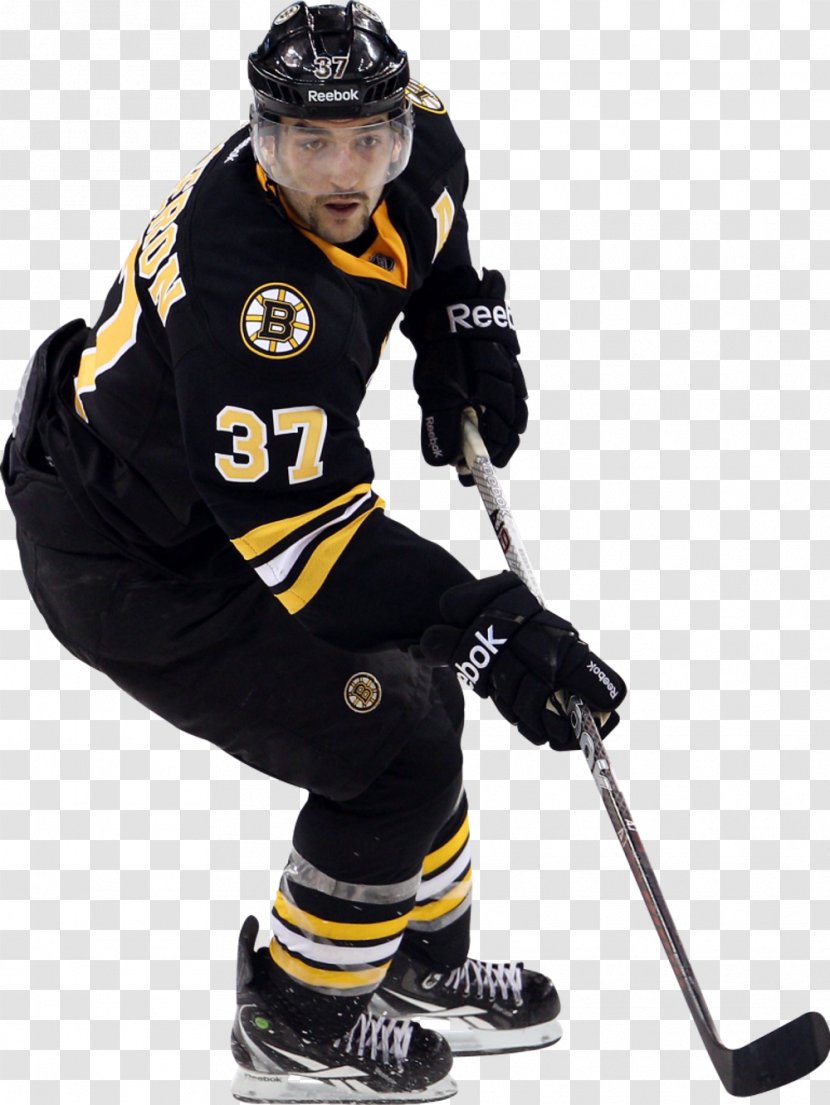 Patrice Bergeron Boston Bruins College Ice Hockey Puck - Rink - Bear Transparent PNG