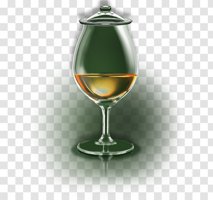 Wine Glass Liqueur Snifter Jägermeister - Watercolor - Aromatic Herbs Transparent PNG