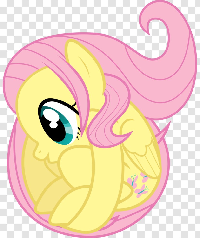 Fluttershy Art Clip - Frame - Flutter Transparent PNG