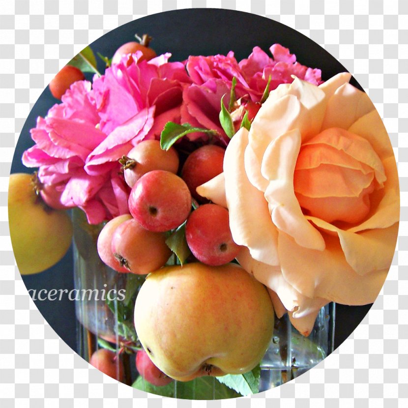 Garden Roses Floral Design Cut Flowers Flower Bouquet - Arranging Transparent PNG