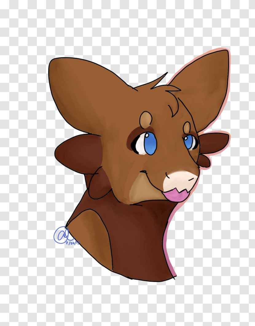 Whiskers Dog Cat Cartoon - Mammal - Chocolate Pudding Transparent PNG