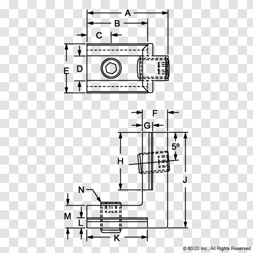 Floor Plan Technical Drawing 0 Angle - Parallel - Design Transparent PNG