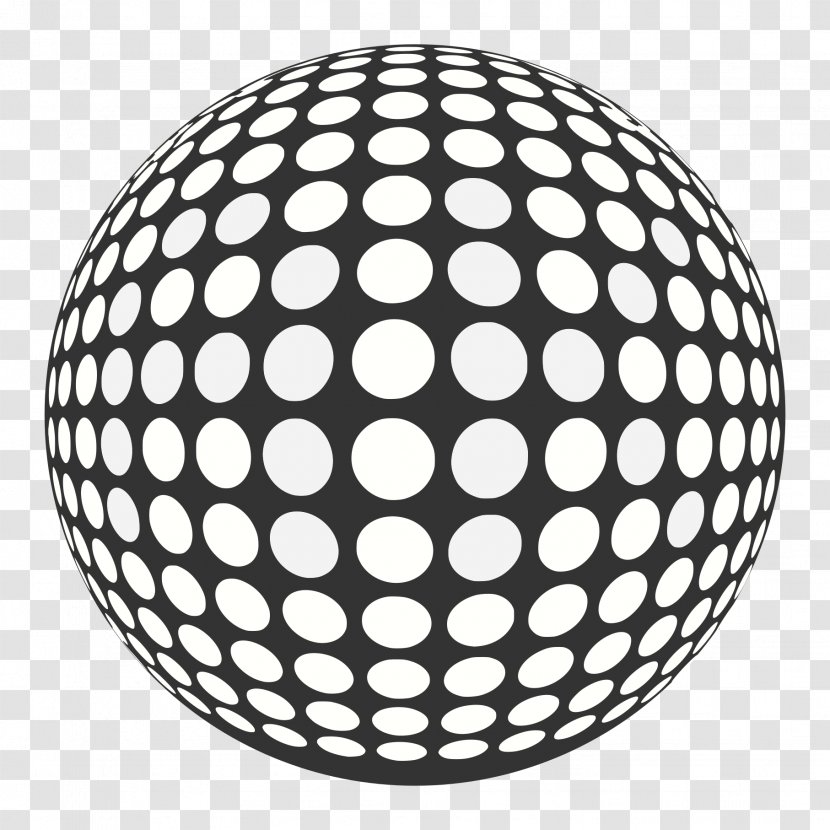 Royalty-free Vector Graphics Stock Illustration Art - Black And White - Dots Transparent PNG