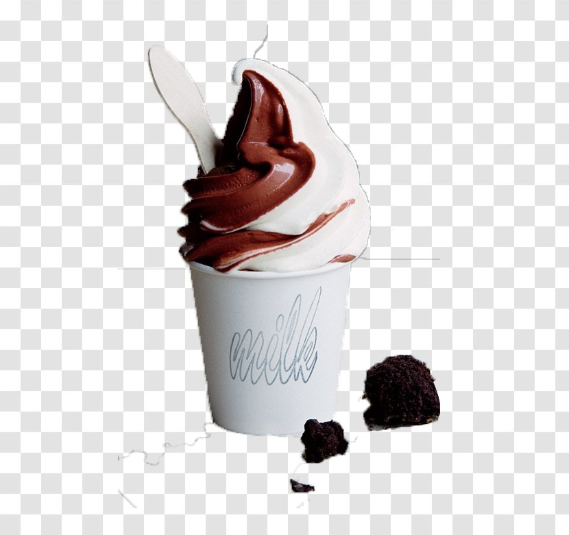 Chocolate Ice Cream New York City Sundae Frozen Yogurt Transparent PNG