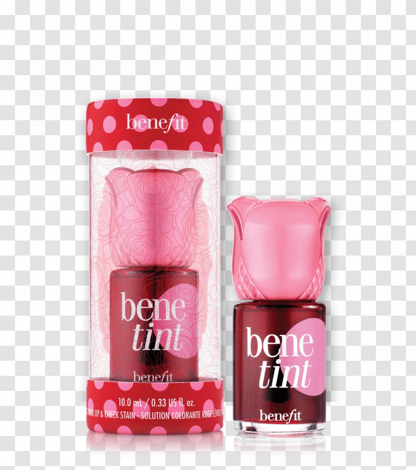 Benefit Cosmetics Lip Stain Color Cheek - Lipstick - Tint Transparent PNG